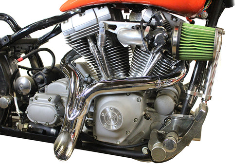 Wyatt Gatling Wyatt Gatling Y" Exhaust Pipe Header Chrome - additional view 2