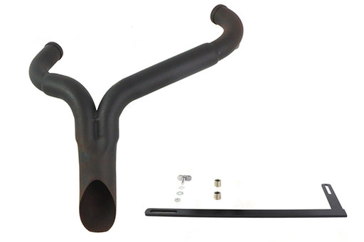 Wyatt Gatling Wyatt Gatling Y" Exhaust Pipe Header Black