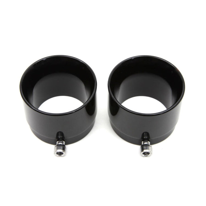 Black Tips for Straight Pipe Exhausts - Wyatt Gatling 3167