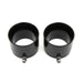 Black Tips for Straight Pipe Exhausts - Wyatt Gatling 3167