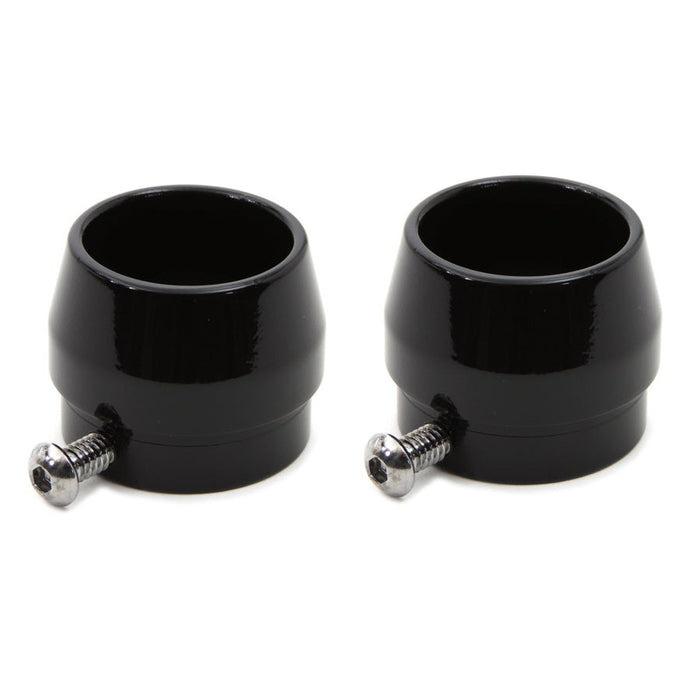 Gloss Black Tips for 1-3/4 Straight Pipe Exhausts - V-Twin 30-0800