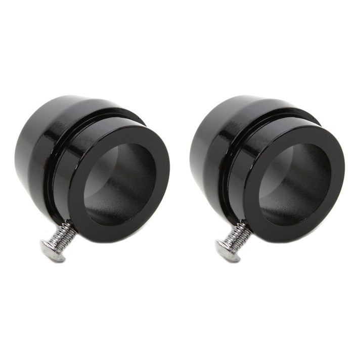 Gloss Black Tips for 1-3/4 Straight Pipe Exhausts - V-Twin 30-0800