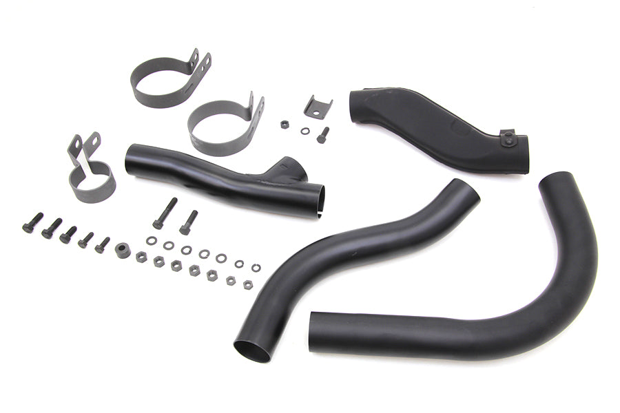 V-Twin Manufacturing Black Knucklehead Exhaust Header Kit - additional view 2