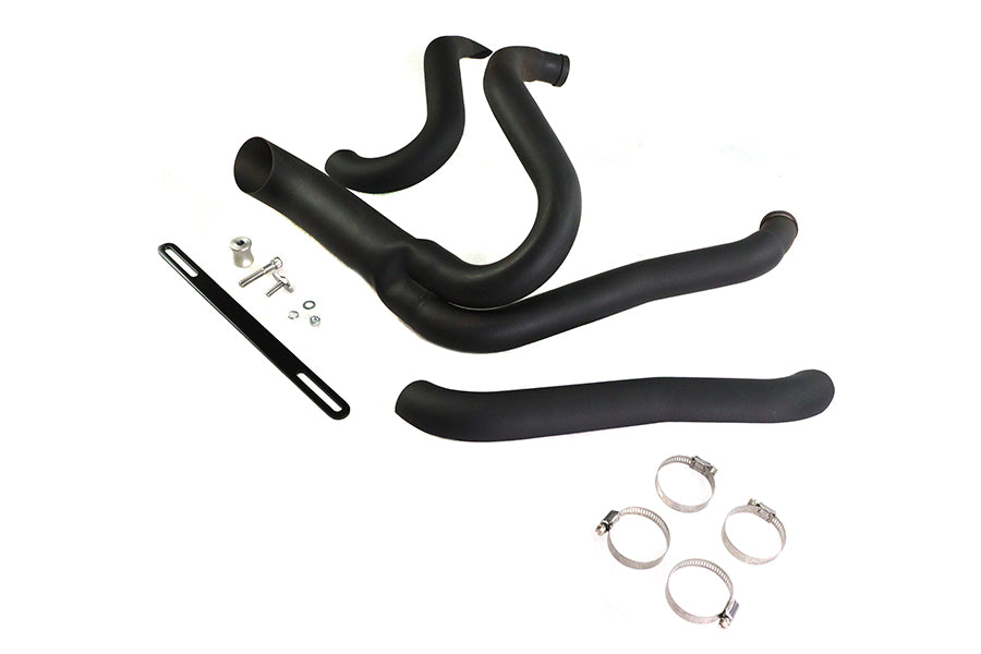 Wyatt Gatling Black Wyatt Gatling 2 into 1 Exhaust Pipe Header Kit - additional view 2