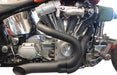 Wyatt Gatling Black Wyatt Gatling 2 into 1 Exhaust Pipe Header Kit - additional view 3