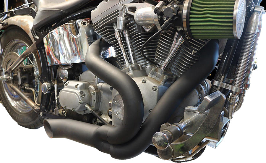 Wyatt Gatling Black Wyatt Gatling 2 into 1 Exhaust Pipe Header Kit - additional view 4