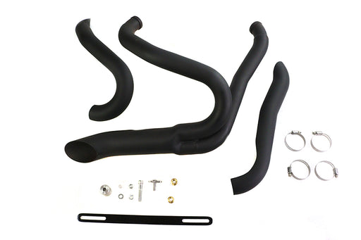 Wyatt Gatling Black Wyatt Gatling 2 into 1 Exhaust Pipe Header Kit - additional view 2