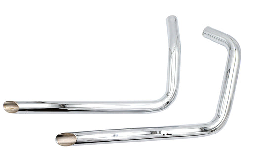 Paughco Side Valve W/G Exhaust Drag Pipe Set - additional view 2