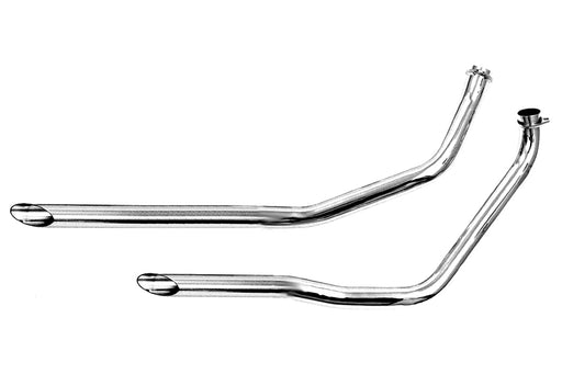 Paughco Drag Pipe Set Chrome