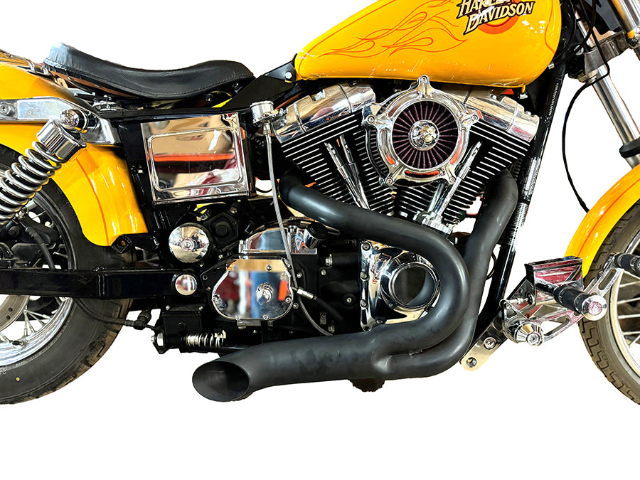 Wyatt Gatling Black Wyatt Gatling 2 into 1 Exhaust Pipe Header Kit - additional view 2