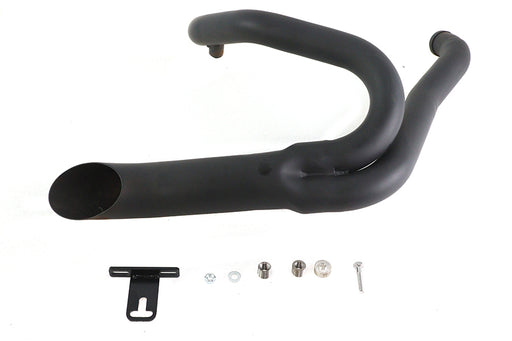 Wyatt Gatling Black Wyatt Gatling 2 into 1 Exhaust Pipe Header Kit