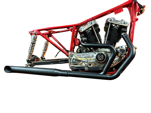 V-Twin Manufacturing Alphabet XL Exhaust Header Set Black
