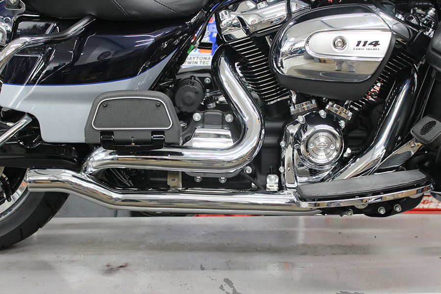 V-Twin Manufacturing M8 True Dual Header Set Chrome - additional view 2