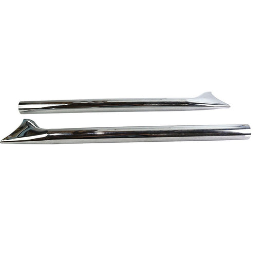 Straight 30 Fishtail Extension Set - V-Twin 30-0948 - Big Twin 0+