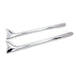 36 Straight Fishtail Extension Set Chrome - V-Twin 30-0950 - Big Twin 0+