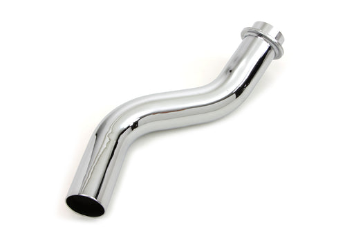 Wyatt Gatling Chrome Rear Cylinder Exhaust Pipe