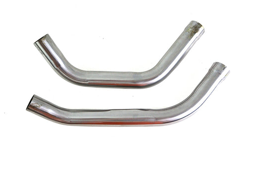 V-Twin Manufacturing Replica Exhaust Header Set Raw
