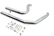 Ultima Big Growl Exhaust Drag Pipe Set Snub Nose Chrome - additional view 2