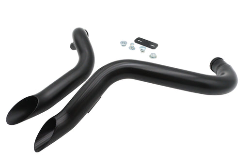 Ultima Big Growl Exhaust Drag Pipe Short Shots Black - additional view 2
