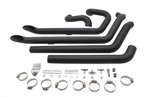 Wyatt Gatling Wyatt Gatling FXST Street Fighter Drag Pipe Set Black