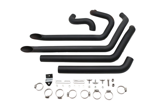 Wyatt Gatling Wyatt Gatling FXST Street Fighter Drag Pipe Set Black - additional view 2
