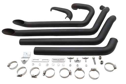 Wyatt Gatling Wyatt Gatling FXST Street Fighter Drag Pipe Set Black