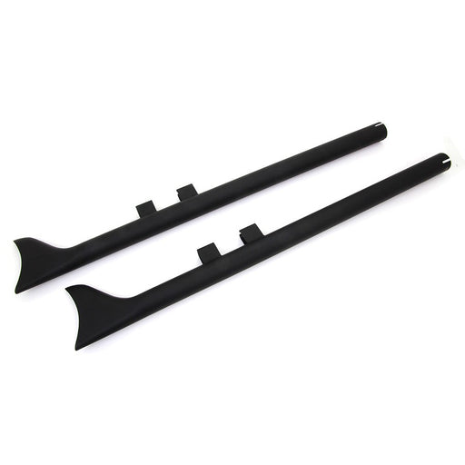 Wyatt Gatling 36 Straight Fishtail Set - Wyatt Gatling 7218 - Big Twin 1995-2016