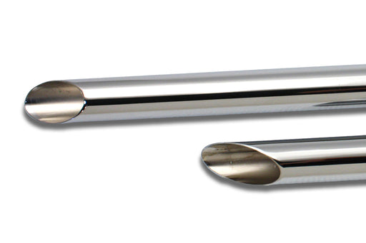 Paughco Exhaust Drag Pipe Set Slash Cut Ends - additional view 2