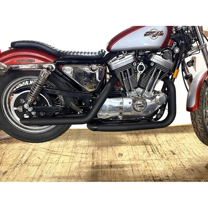 Wyatt Gatling Monster Pipes Black - Wyatt Gatling 7447 - Evolution Sportster 1986-2003