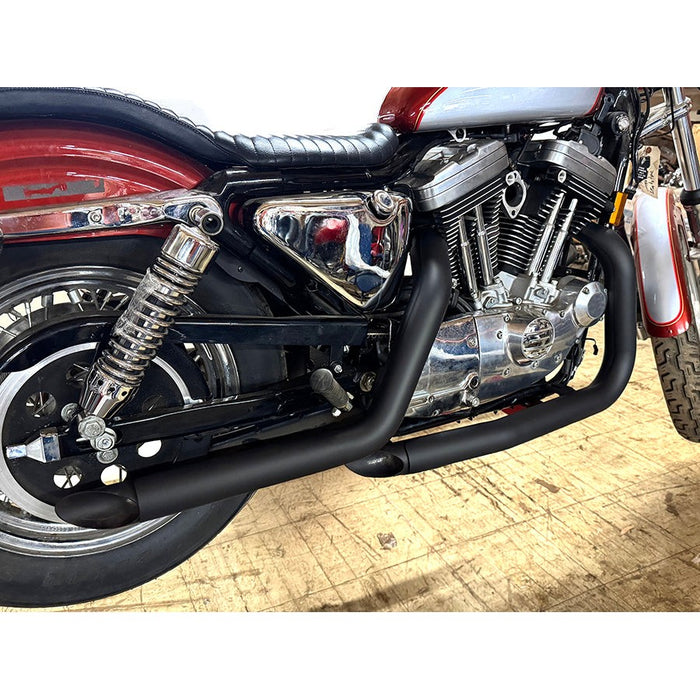 Wyatt Gatling Monster Pipes Black - Wyatt Gatling 7447 - Evolution Sportster 1986-2003