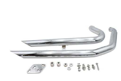 Ultima Big Growl Sharp Shooters Exhaust Pipe Set Chrome - additional view 2