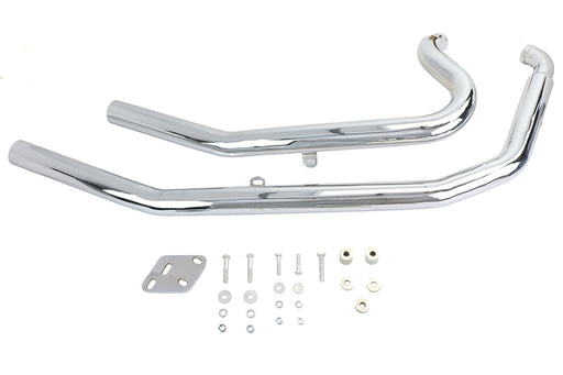 Ultima Big Growl Long Barrels Exhaust Pipe Set Chrome - additional view 2