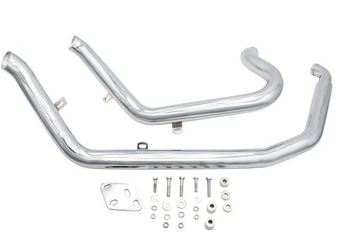 Ultima Big Growl Upswept Up 'n Outs Exhaust Pipe Set Chrome - additional view 2