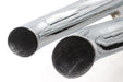 Ultima Big Growl Upswept Up 'n Outs Exhaust Pipe Set Chrome - additional view 4