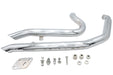 Ultima Big Growl Short Shooters Exhaust Pipe Set Chrome - additional view 2