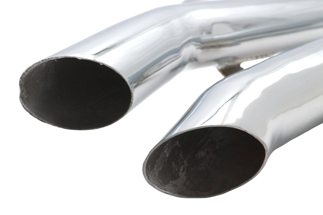 Ultima Big Growl Short Shooters Exhaust Pipe Set Chrome - additional view 4