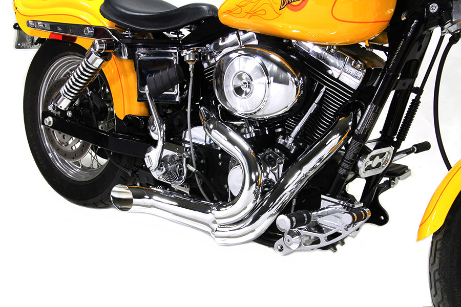 V-Twin Manufacturing Factory Sample Wyatt Gatling 2 into 1 Exhaust Pipe Header - additional view 3