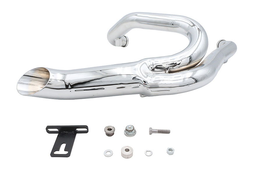 V-Twin Manufacturing Factory Sample Wyatt Gatling 2 into 1 Exhaust Pipe Header