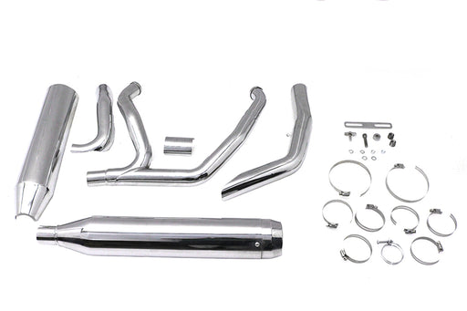 Wyatt Gatling Wyatt Gatling Super Sport Exhaust System Chrome