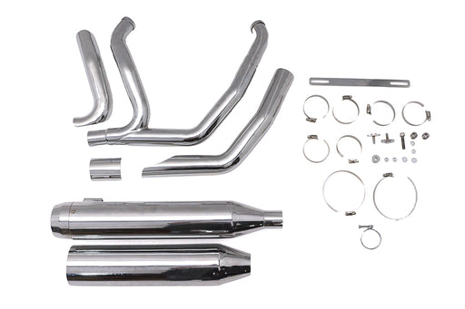 Wyatt Gatling Wyatt Gatling Super Sport Exhaust System Chrome