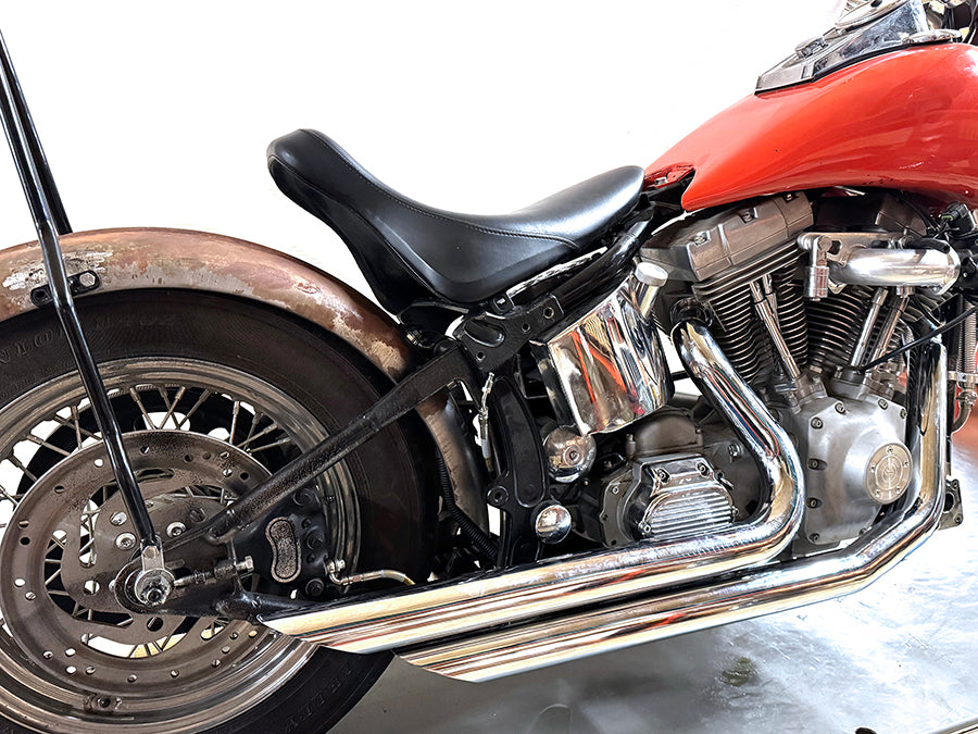 V-Twin Manufacturing Wyatt Gatling Exhaust Drag Pipe Set Down Slash Shorty