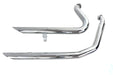 V-Twin Manufacturing Wyatt Gatling Exhaust Drag Pipe Set Down Slash Shorty - additional view 3