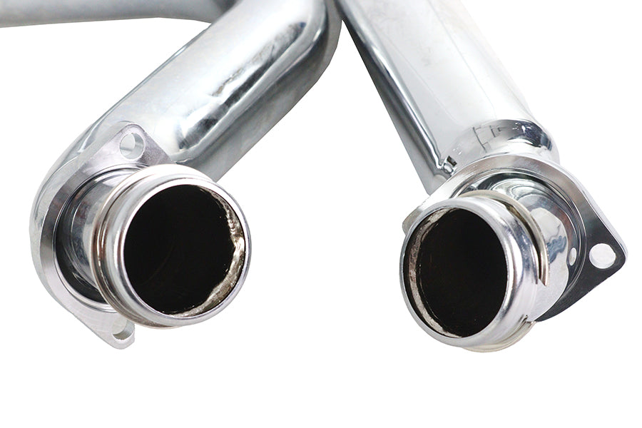 V-Twin Manufacturing Wyatt Gatling Exhaust Drag Pipe Set Down Slash Shorty - additional view 4