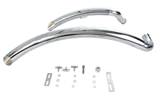 Wyatt Gatling Wyatt Gatling Street Sweeper Exhaust Pipe Set Chrome