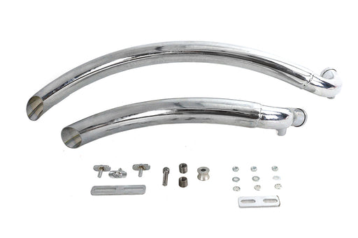 Wyatt Gatling Wyatt Gatling Street Sweeper Exhaust Pipe Set Chrome