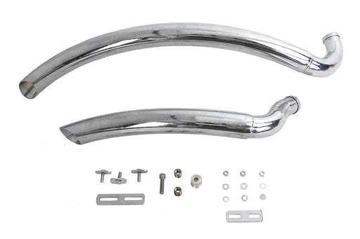 Wyatt Gatling Wyatt Gatling Street Sweeper Exhaust Pipe Set Chrome - additional view 2