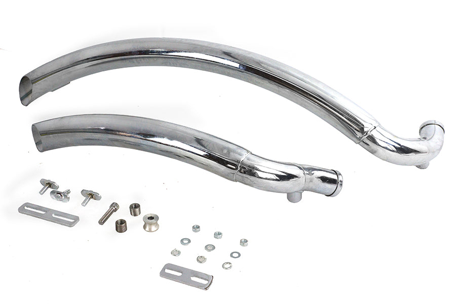 Wyatt Gatling Wyatt Gatling Street Sweeper Exhaust Pipe Set Chrome - additional view 3
