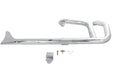 Wyatt Gatling Wyatt Gatling 2:1 Fishtail Exhaust Header Pipe Chrome