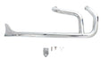 Wyatt Gatling Wyatt Gatling 2:1 Fishtail Exhaust Header Pipe Chrome - additional view 2