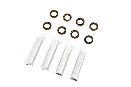 Colony Lower Pushrod Cover Kit Cadmium Plated